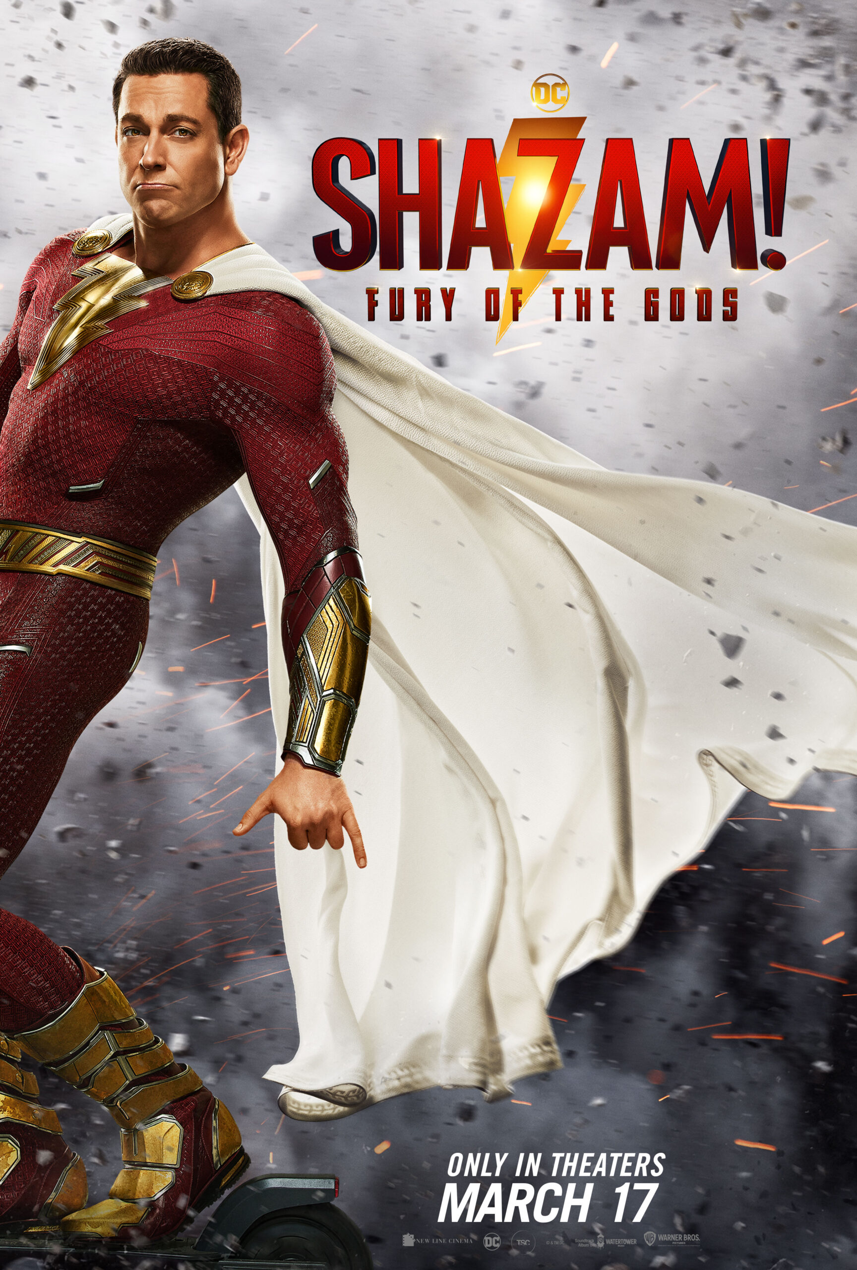 Shazam Fury of the Gods Movie Poster